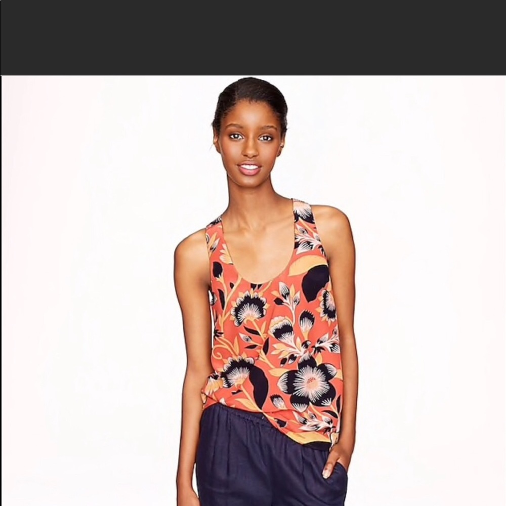 J.Crew silk tank